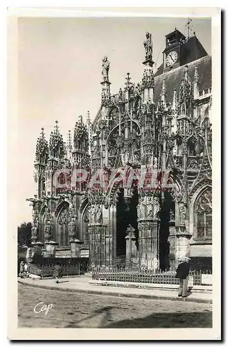 Cartes postales Louviers Eglise Notre Dame Portail Sud