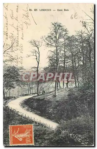 Cartes postales Limoges Sous Bois