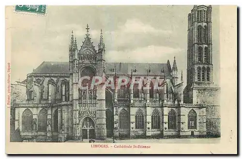 Cartes postales Limoges Cathedrale St Etienne