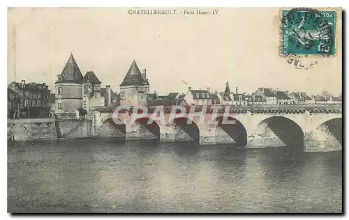 Cartes postales Chatellerault Pont Henri IV