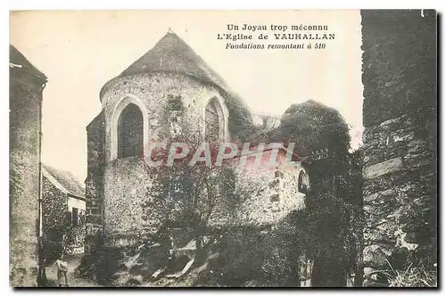 Cartes postales Un Joyau trop meconnu L'Eglise de Vauhallan