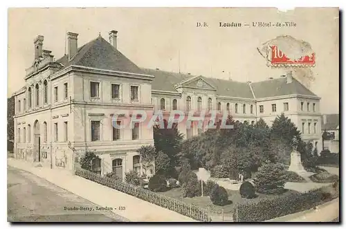 Cartes postales Loudun L'Hotel de Ville