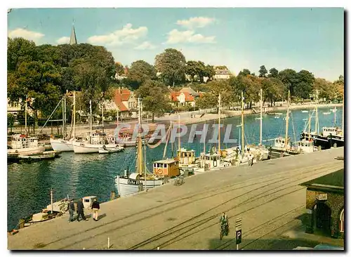 Cartes postales moderne Ostseebad Eckernorde Fischerboote im Hafen