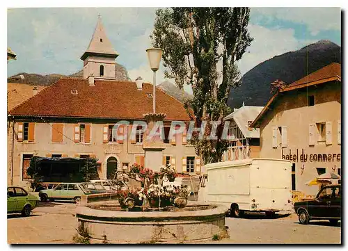 Cartes postales moderne La Drome Lus la Croix Haute La Place de la Mairie