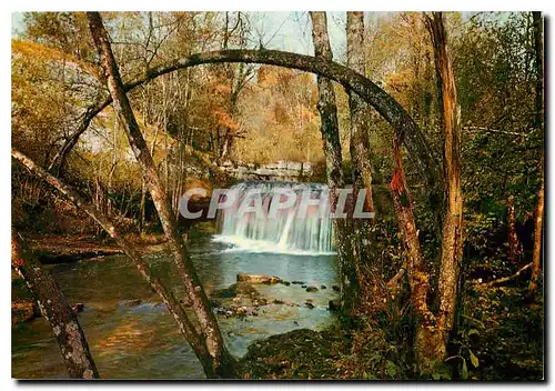 Cartes postales moderne Paysages du Jura Les Cascades du Herisson Saut de Chateau Garnier