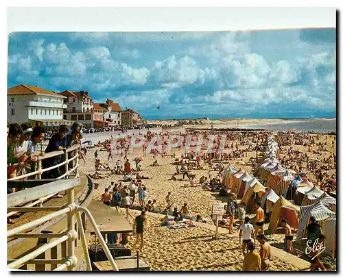 Cartes postales moderne Capbreton La Grande Plage et les Hotels