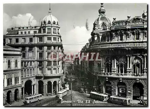 Cartes postales moderne Genova Rue XX Septembre