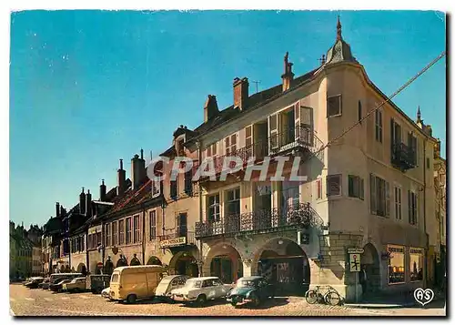 Cartes postales moderne Lons le Saunier Jura Rue du Commerce Les Arcades dans cette rue est ne Rouget de Lisie