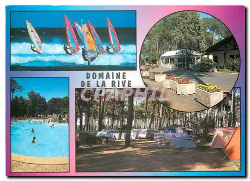 Cartes postales moderne Camping la Rive Biscarrosse