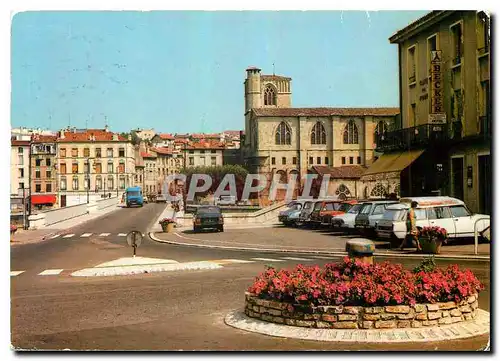 Cartes postales moderne Romans sur Isere Drome Vue sur la Collegiale Saint Barnard