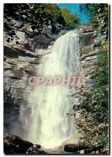 Cartes postales moderne La Franche Comte Pittoresque Cours du Herisson Le Grand Saut