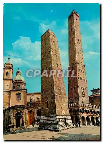 Cartes postales moderne Bologna Les deux tours