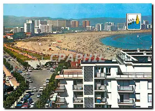 Cartes postales moderne Laredo l'Avenue de la Victorie et la Plage