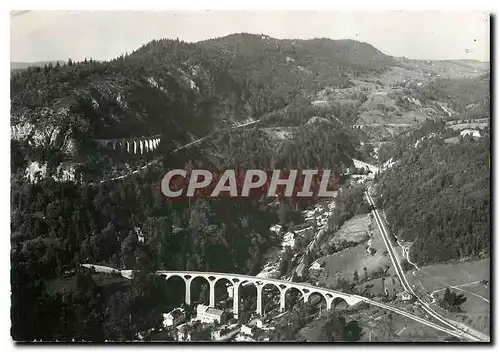 Cartes postales moderne La Franche Comte Pittoresque Morez Jura les 4 Viaducs