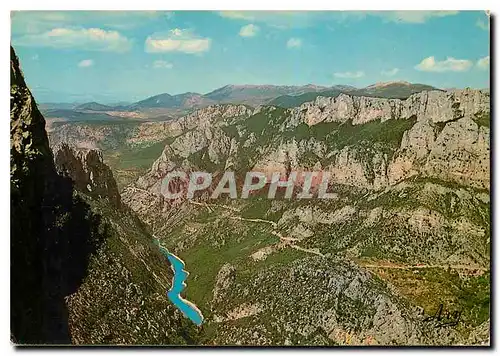 Cartes postales moderne Les Gorges Pittoresques du Verdon Le Verdon au passage du Galetas