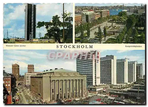 Cartes postales moderne Stockholm