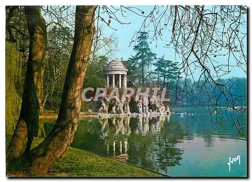 Cartes postales moderne Coueurs et Lumiere de France Bois de Vincennes Le Lac Daumesnil et le Temple d'Amour