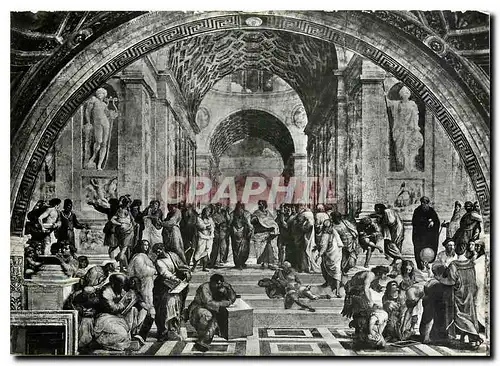 Cartes postales moderne Citta Del Vaticano The school of Athens (Raphael)