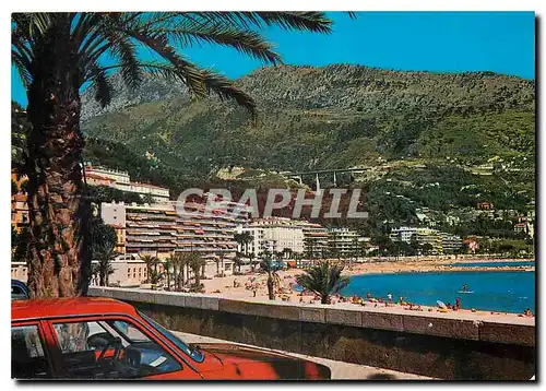 Cartes postales moderne Menton Garavan Cote d'Azur Les Plages