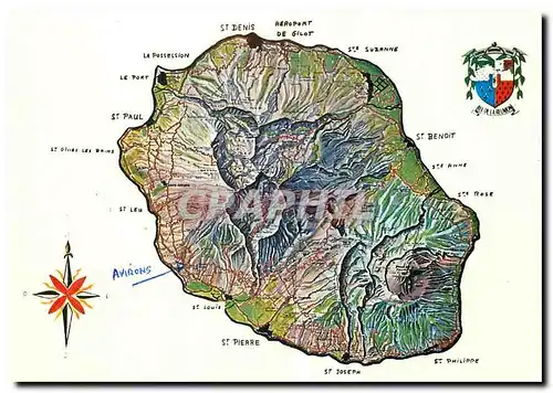 Cartes postales moderne L'Ile de Reunion