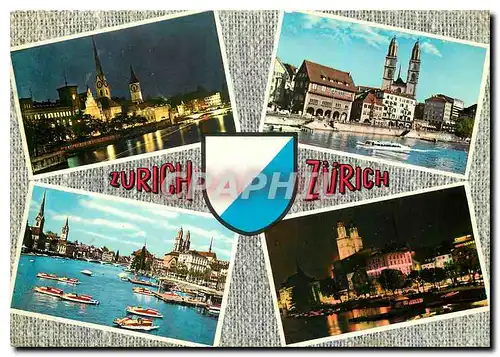 Cartes postales moderne Zurich