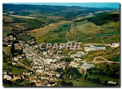 Cartes postales moderne Le Bleymard Lozere Vue generale aerienne