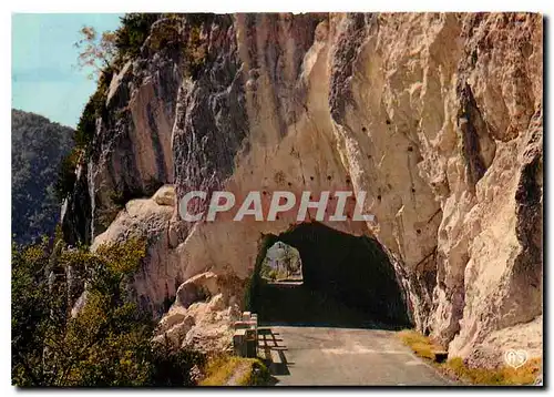 Cartes postales moderne Route de Saint Claude a La Faucille par Mijoux Jura La Percee