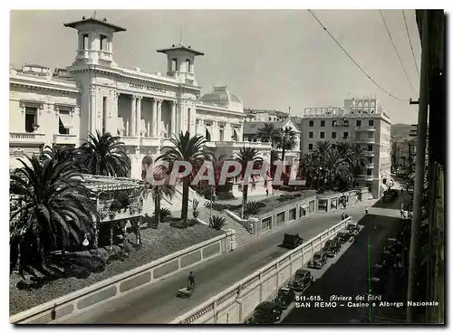 Cartes postales moderne San Remo Casino Alberge Nazionale