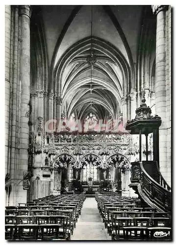 Cartes postales moderne Troyes Aube Interieur de l'Eglise de la Madeleine