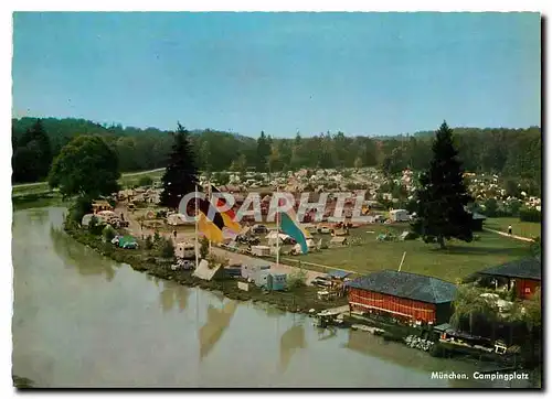 Cartes postales moderne Munchen Campingplatz