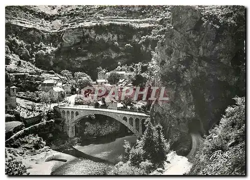 Cartes postales moderne Les Gorges du Tarn Pont de Saint Chely sur Tarn