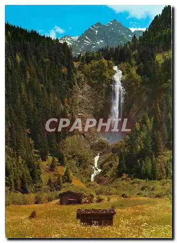 Cartes postales moderne Im Stubaital Volgerauer Wasserfall