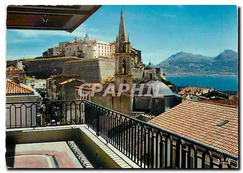 Cartes postales moderne Calvi Vue panoramique du Grand Hotel de Calvi