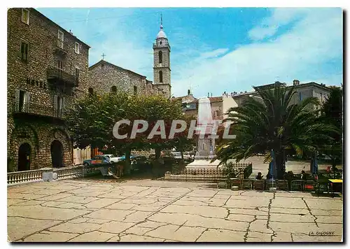 Cartes postales moderne Sartene Corse La plage L'Eglise