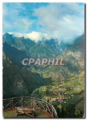 Cartes postales moderne Ilha de Madeira Portugal Vista do Curral des Freiras