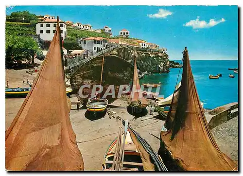 Cartes postales moderne Madeira Camara de Lobos Barcos de Pesca