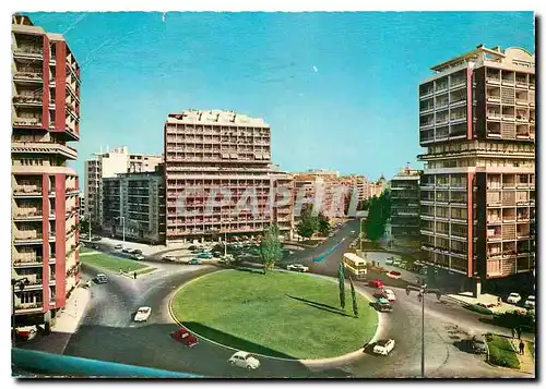 Cartes postales moderne Lisboa Carrefour des Avenues de Rome et Etats Unis d'Amerique