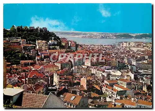Cartes postales moderne Lisboa Portugal Une vue partielle
