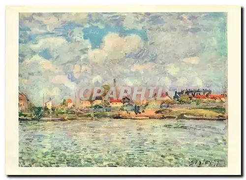 Cartes postales moderne Les Chefs d'Ceuvre du Musee du Havre Alfred Sisley Le Point du jour