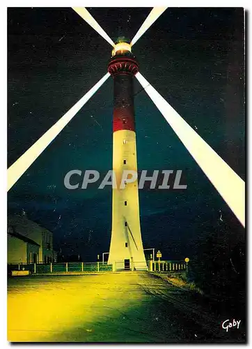 Cartes postales moderne La Cote de Beaute Effet de nuit sur le Phare de la Coubre Ch Mme