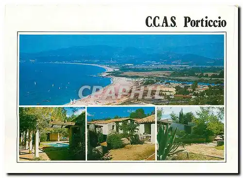 Cartes postales Corse Ile de Beaute Paradis d'ete CCAS Porticcio