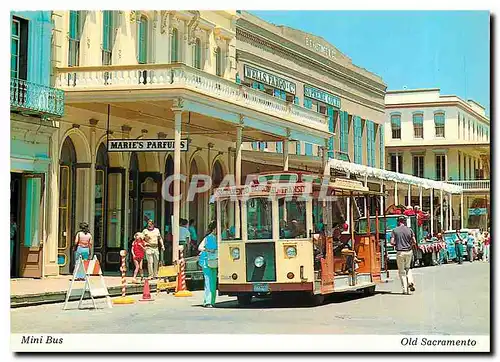 Cartes postales moderne Minibus Old Sacramento