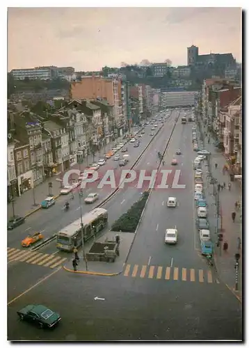 Cartes postales moderne Liege Bid de la Sauveniere Site propre Bus