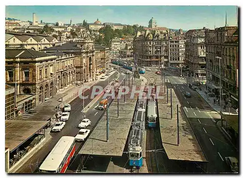 Cartes postales moderne Zuerich Bahnhofplatz