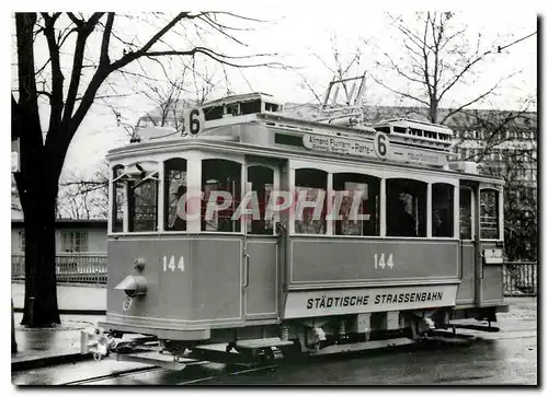 Cartes postales moderne verein tram-museum zuerich Motorwagen Ce 2/2 144 an der Gessnerallee Usteristrasse 1941