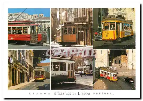 Cartes postales moderne Electricos de Lisboa