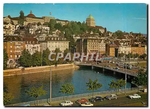 Cartes postales moderne Zuerich Bahnhofbruecke