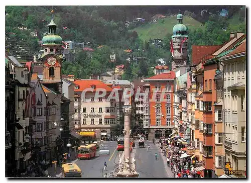 Cartes postales moderne Maria-Theresien-Strasse mit Annasaeule