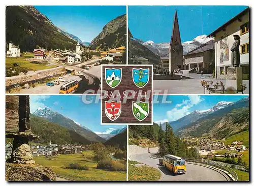 Cartes postales moderne Saas Tal im Wallis Switzerland