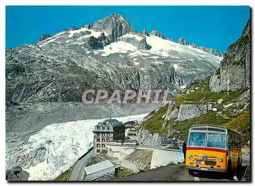 Cartes postales moderne Belv�d�re am Furkapass mit den Rhonegletscher und Nagelisgratli